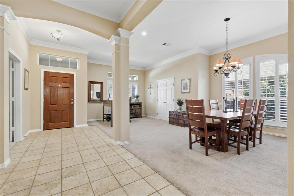 2012 Hayden Lane Corinth, TX 76210 - Photo 5 of 40 a view of a dining room with furniture