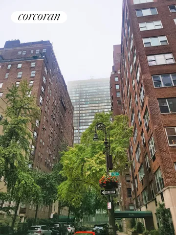 a front view of a building