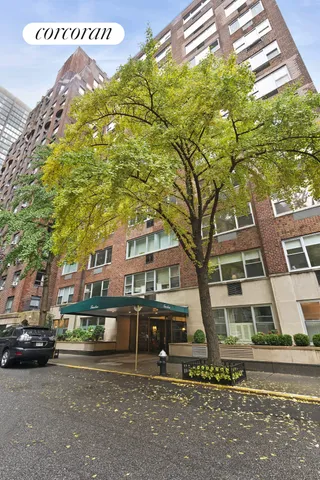 a front view of a building