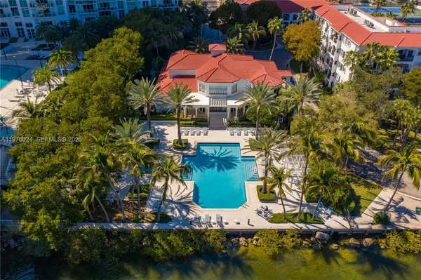 a view of a city with tall buildings