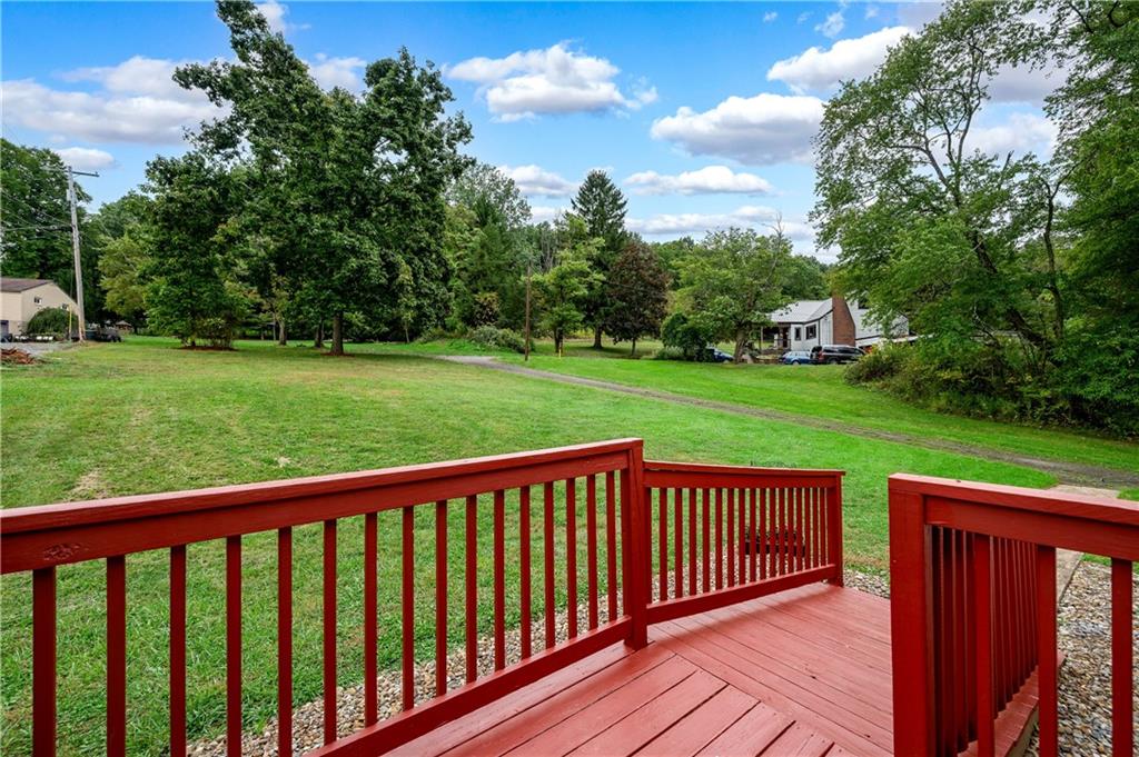 226 Kilgallen Road Butler, PA 16002 - Photo 4 of 38 a view of a deck with a garden