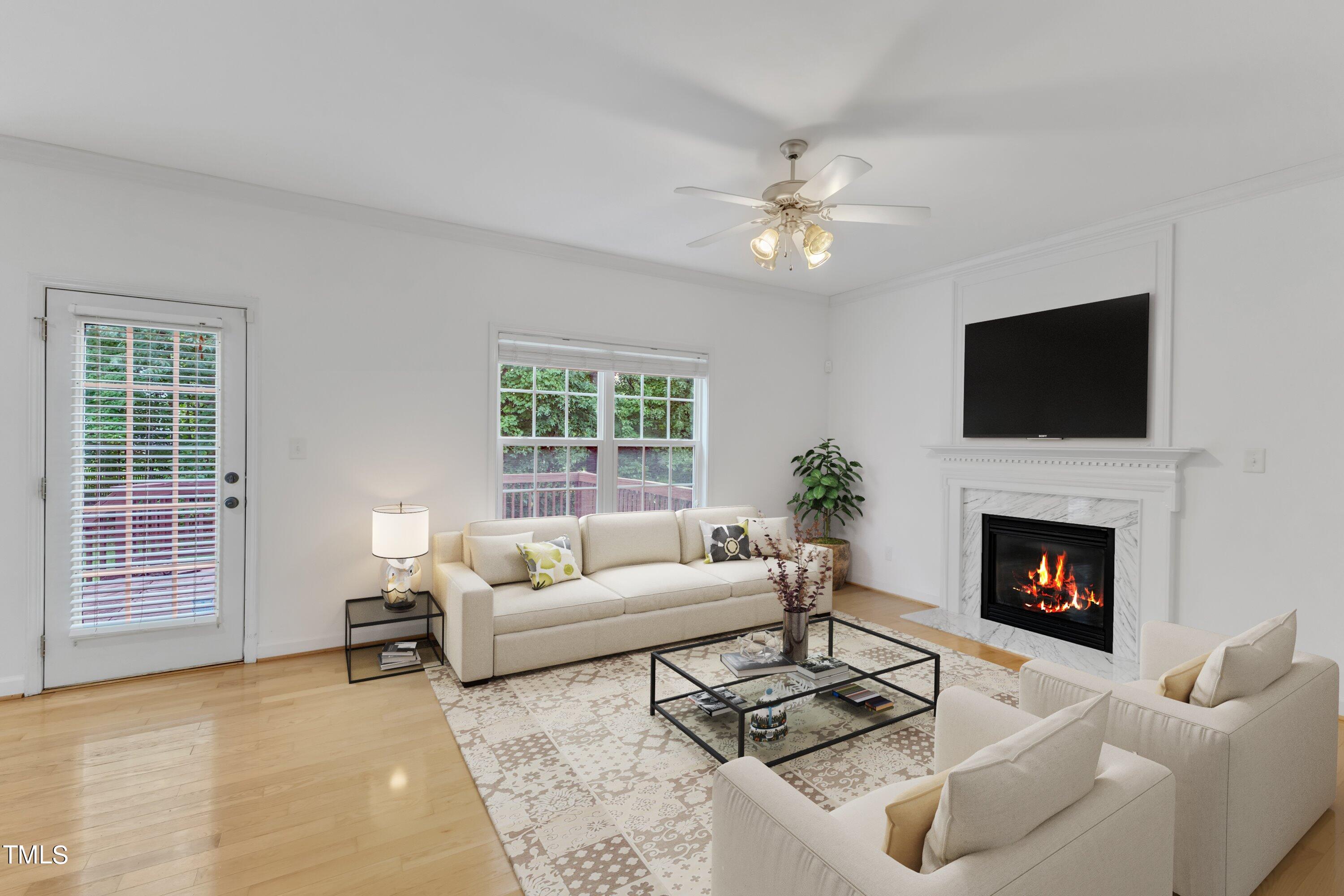 479 Seastone Street Raleigh, NC 27603 - Photo 12 of 36 Pic 35- Living staged