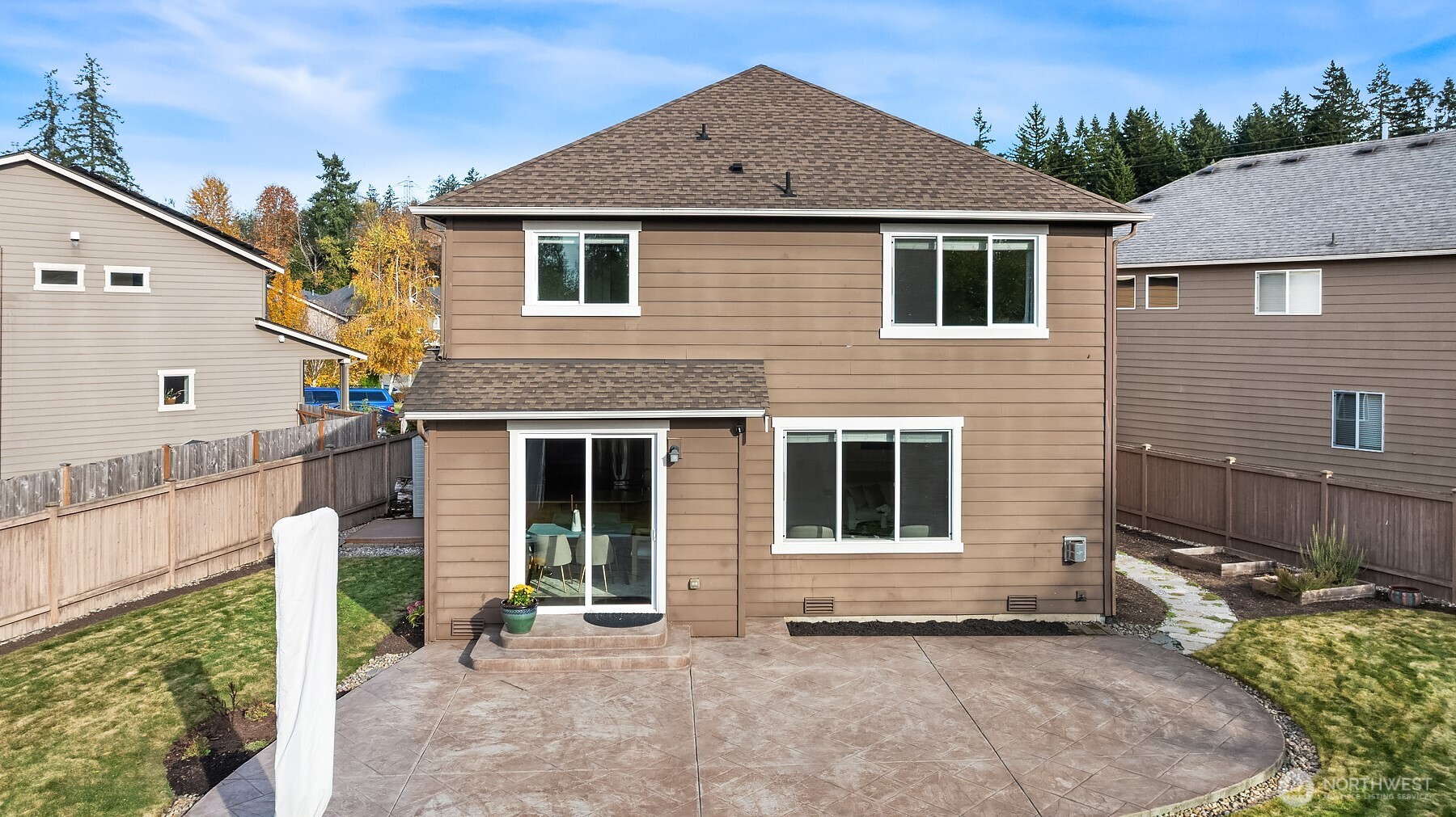 18214 41st Avenue Southeast Bothell, WA 98012 - Photo 35 of 40 a view of a house with a yard