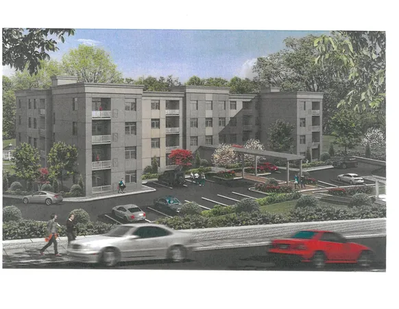 a black and white photo of a city