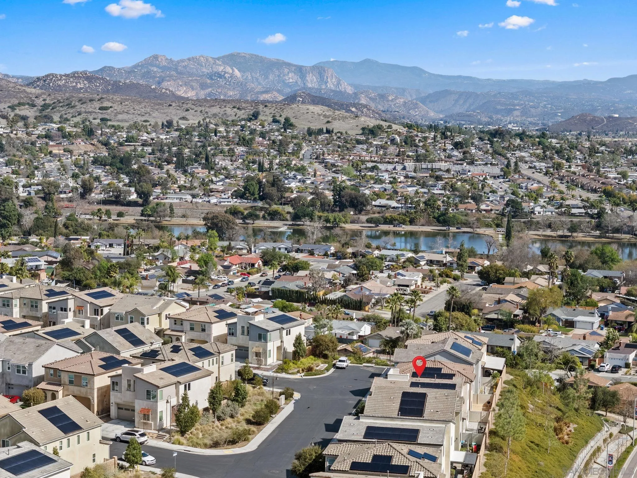 8749 Scrub Oak Street Santee, CA 92071 - Photo 34 of 43 an aerial view of a city