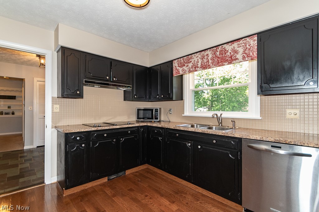 321 Barrington Ridge Road Painesville, OH 44077 - Photo 11 of 34 Large working Kitchen offers a Built-in Cooktop with Stainless Steel and Black Appliances
