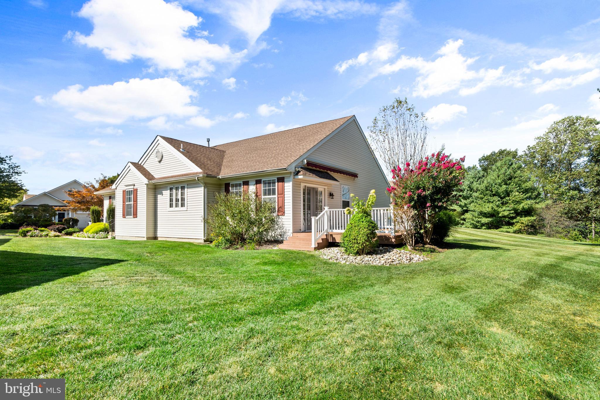 24 Tupelo Lane Langhorne, PA 19047 - Photo 25 of 37 a view of a house with a big yard and potted plants