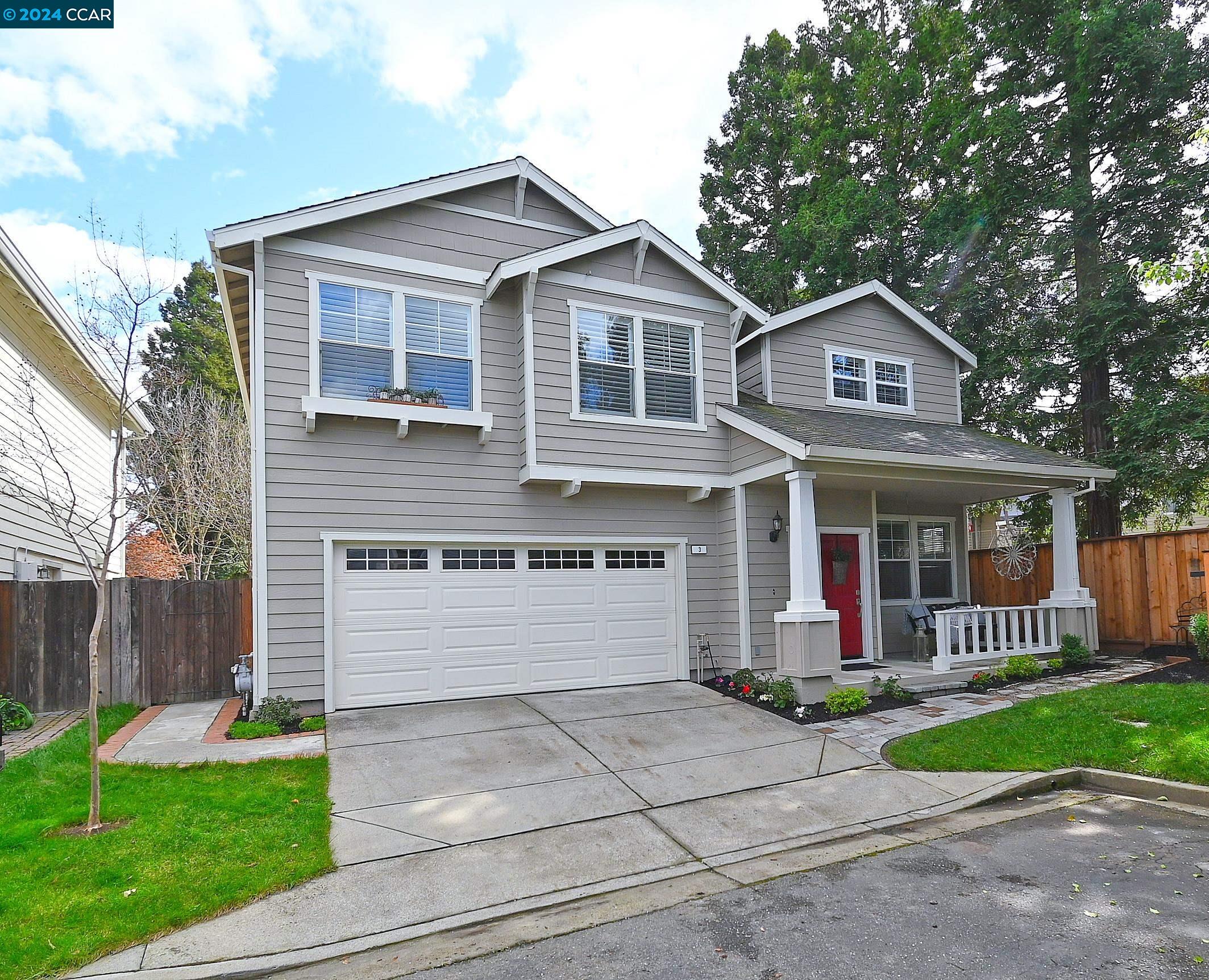 3 Lobelia Lane San Ramon, CA 94583 - Photo 1 of 1 a front view of a house with garden