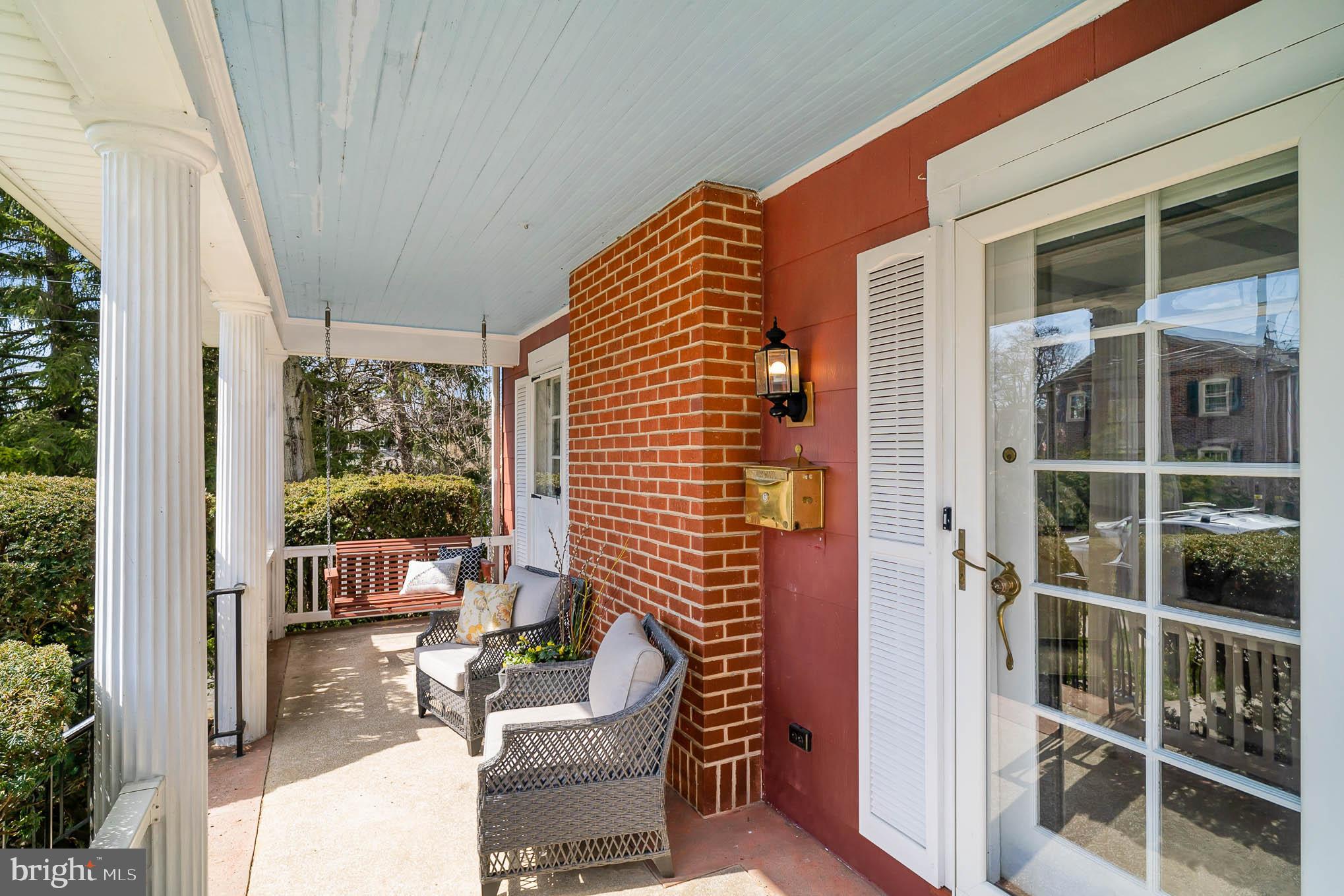 35 West 4th Avenue Lititz, PA 17543 - Photo 3 of 55 a balcony view with a couch and potted plants
