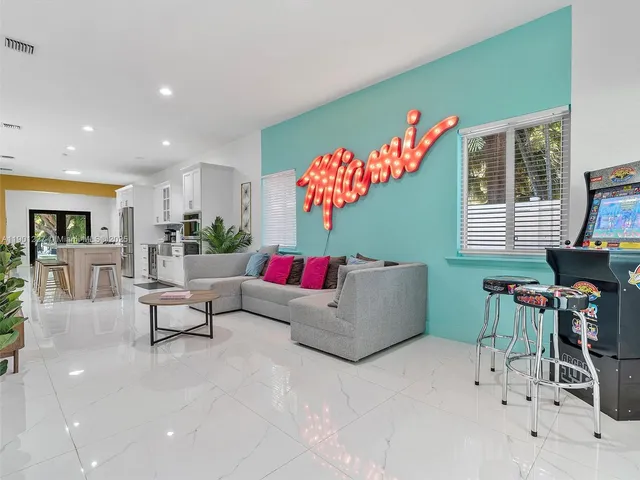 a view of a house with a patio