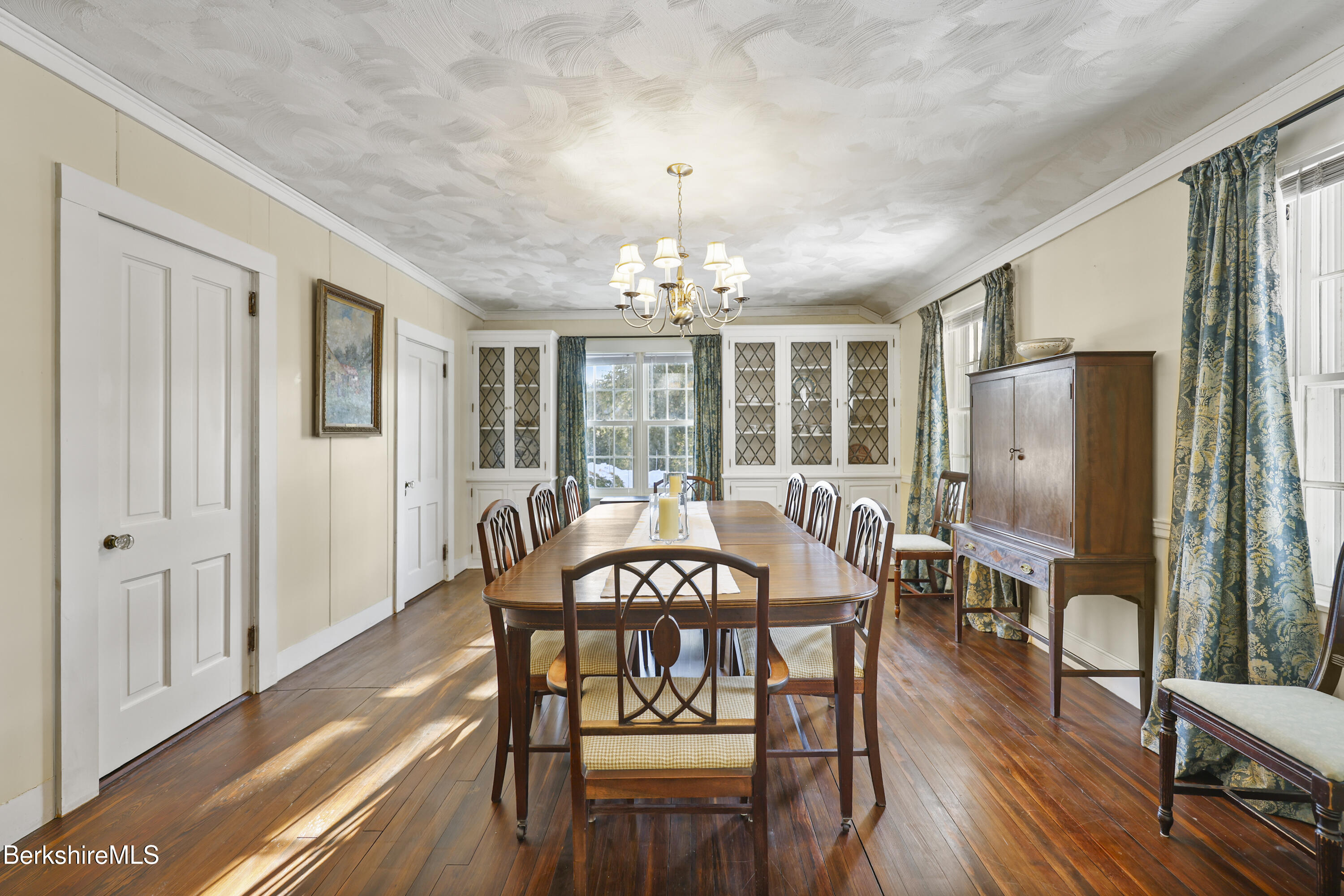 20 Sheffield-Egremont Road Great Barrington, MA 01230 - Photo 24 of 68 a view of a dining room with furniture window and wooden floor