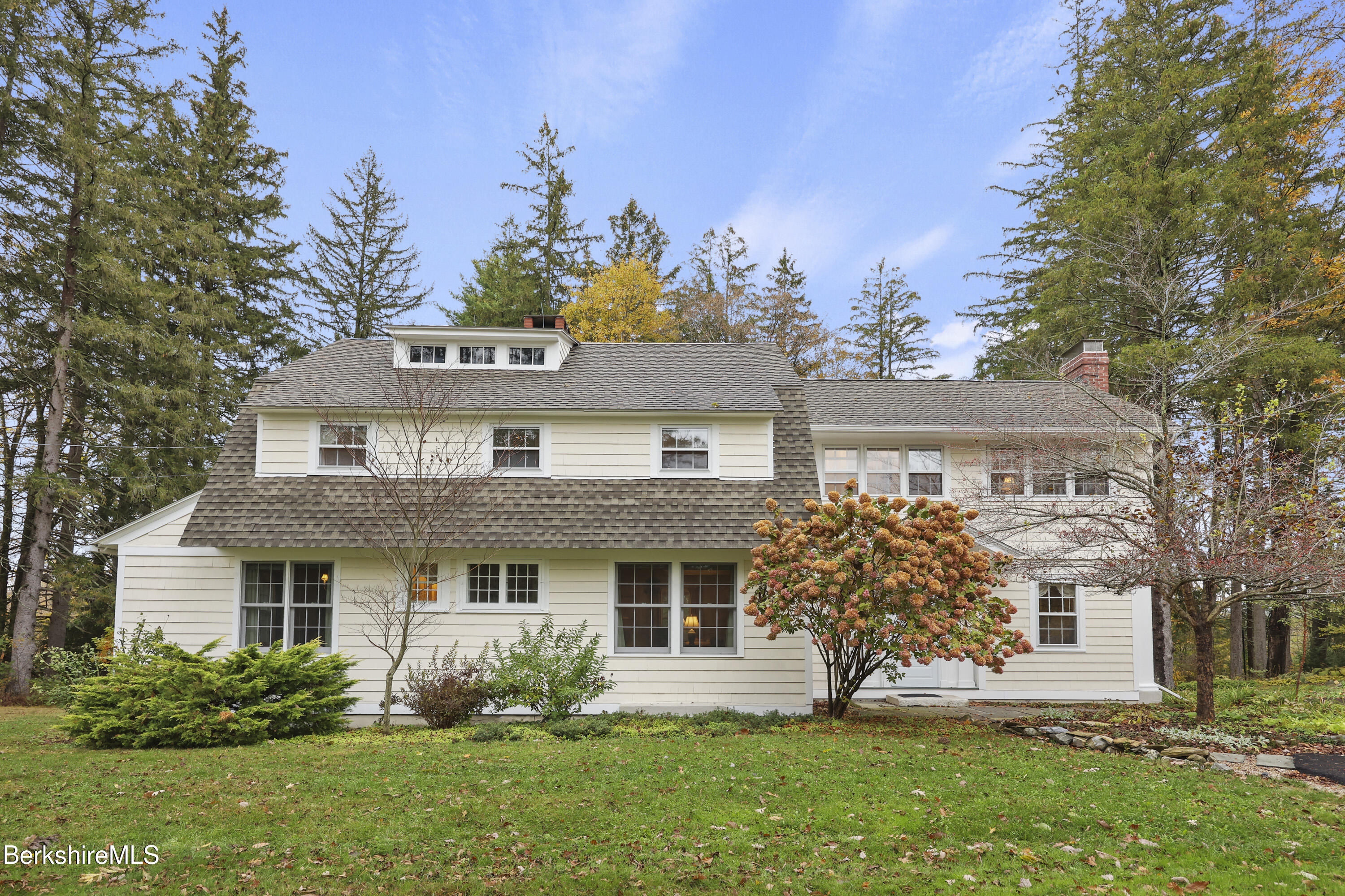 20 Sheffield-Egremont Road Great Barrington, MA 01230 - Photo 3 of 68 a front view of a house with garden