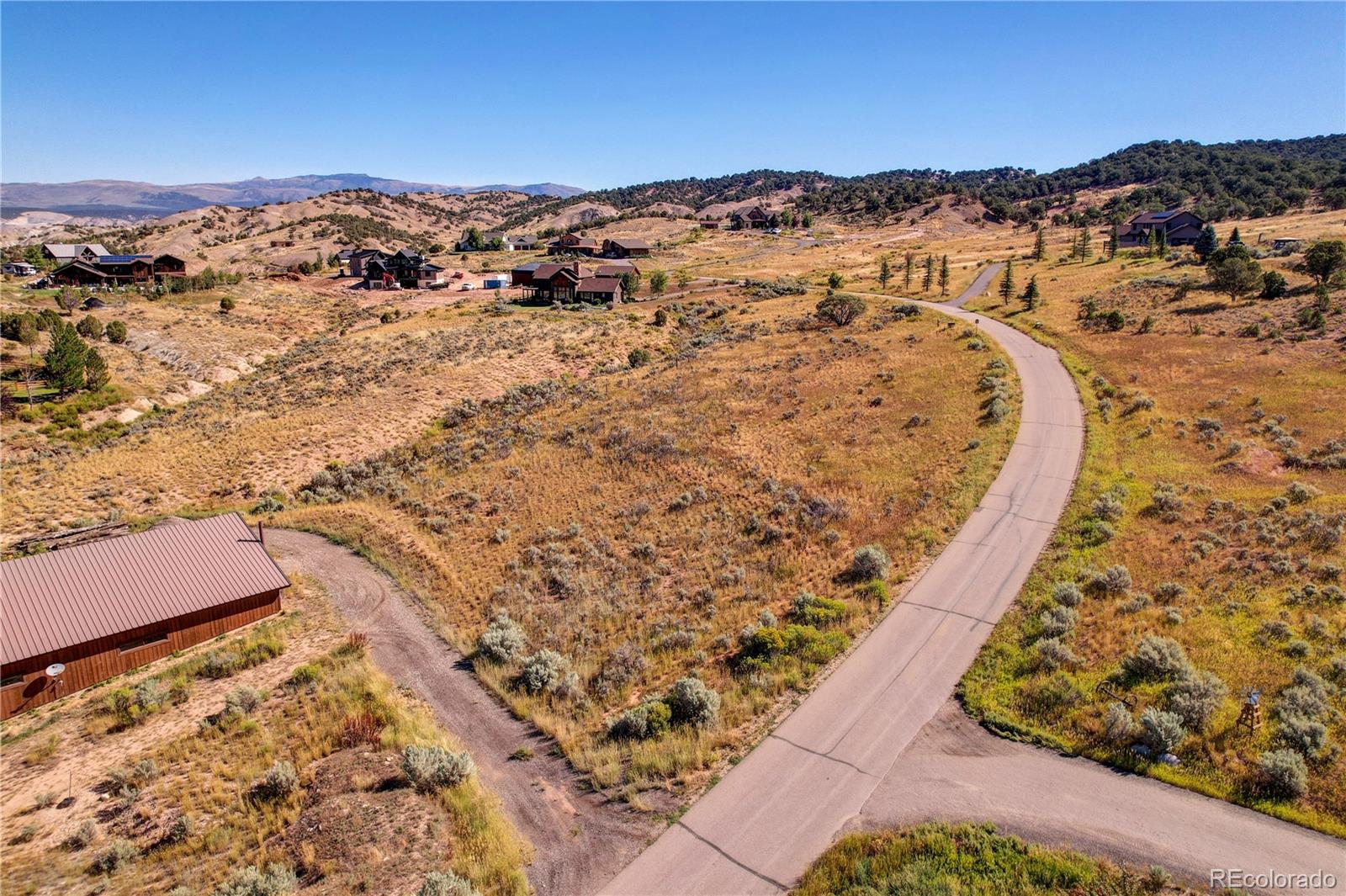 230 Amherst Road Gypsum, CO 81637 - Photo 9 of 19 an aerial view of residential houses with outdoor space
