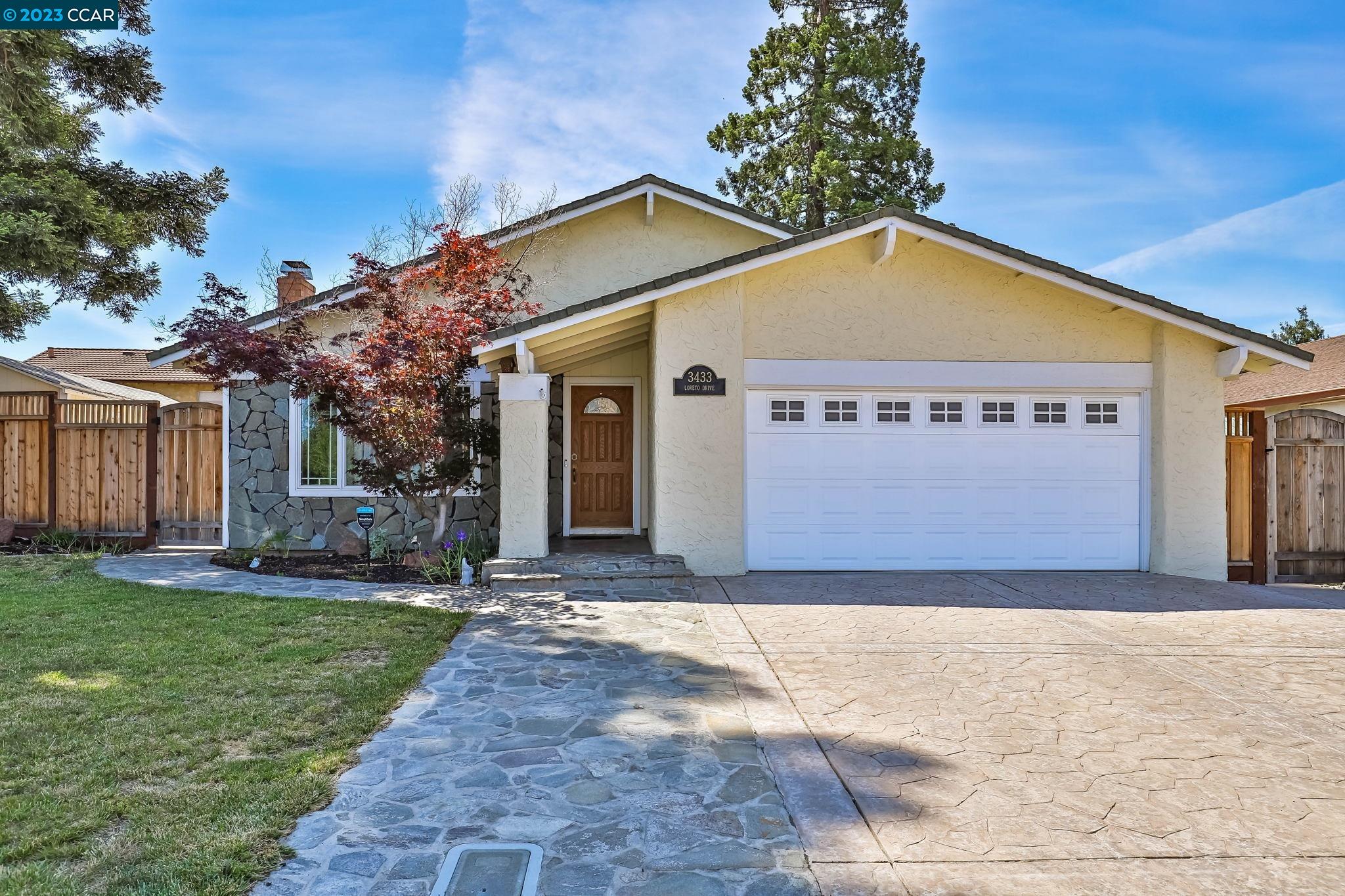 3433 Loreto Drive San Ramon, CA 94583 - Photo 1 of 1 a view of a house with a yard