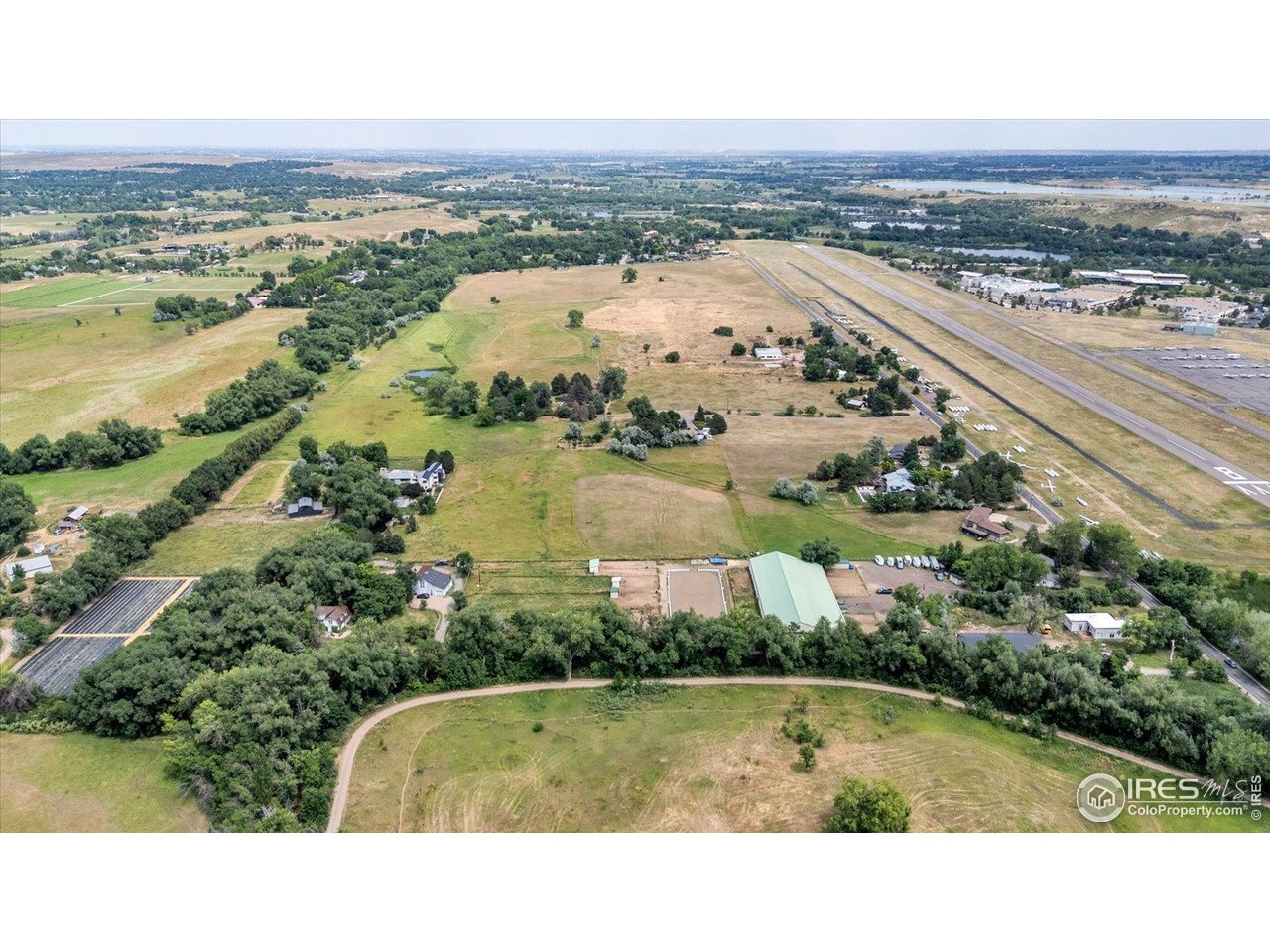 5273 Independence Road Boulder, CO 80301 - Photo 15 of 16 an aerial view of residential houses with outdoor space and ocean view
