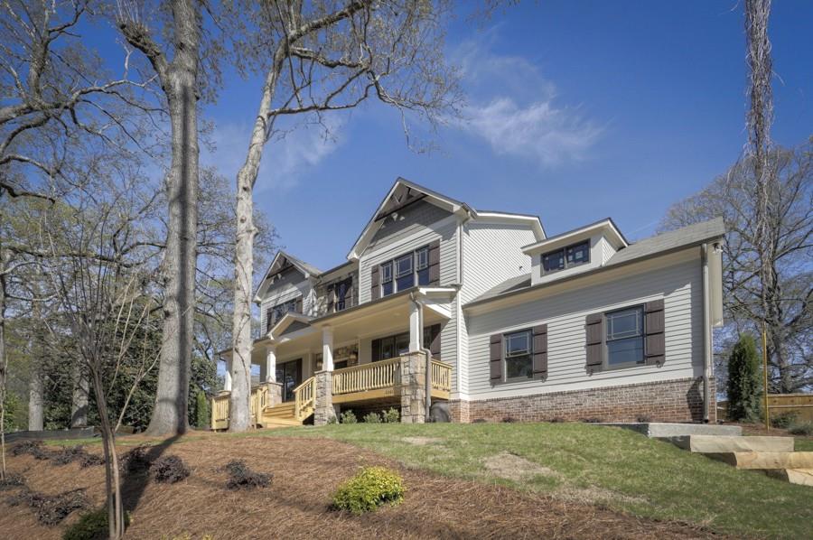 2261 Oakview Road Southeast Atlanta, GA 30317 - Photo 1 of 1 The home sits beautifully atop a hill overlooking the neighborhood!