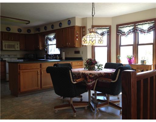 223 Sygan Road McDonald, PA 15057 - Photo 6 of 18 Kitchen. A great open dining area between the kitchen and the Familyroom allows yet another place to sit and enjoy the view through these beautiful bay windows.