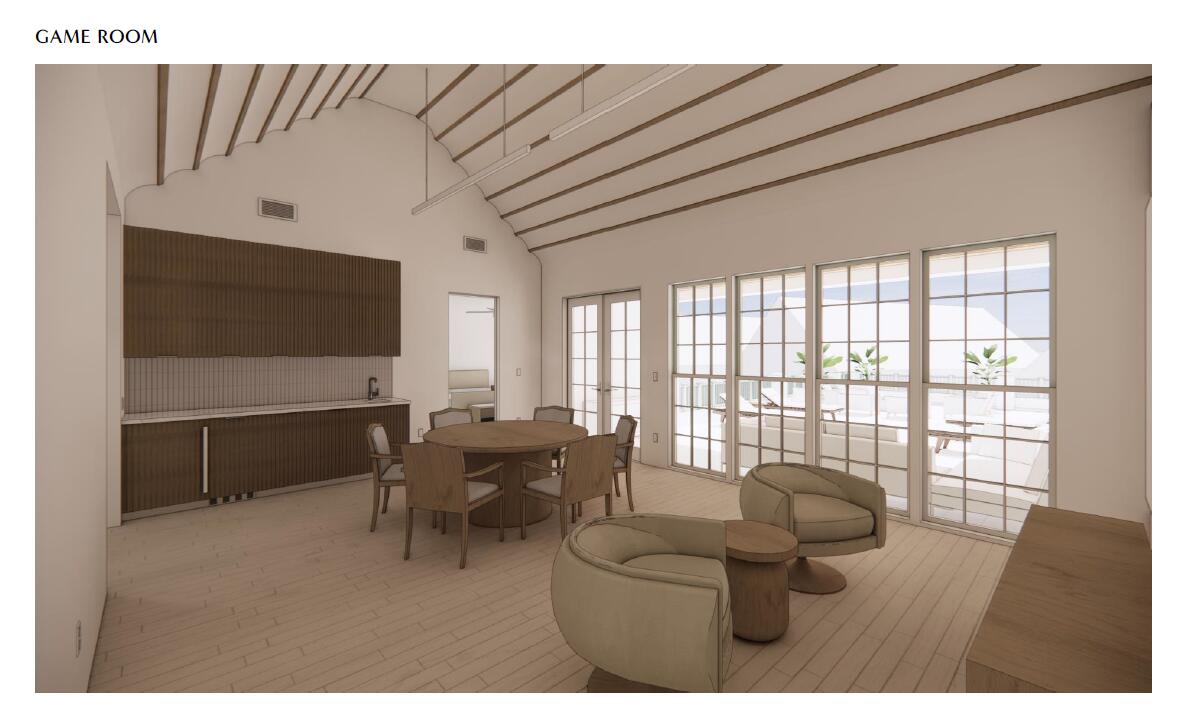 71 Elbow Beach Rd Inlet Beach Inlet Beach, FL 32461 - Photo 14 of 48 a living room with furniture a flat screen tv and large window