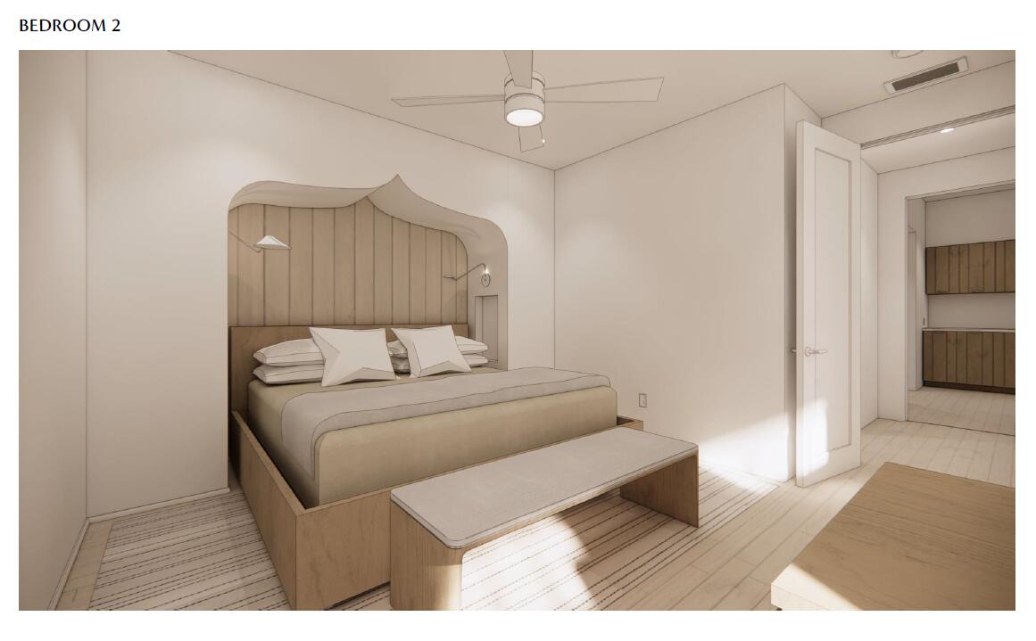 71 Elbow Beach Rd Inlet Beach Inlet Beach, FL 32461 - Photo 17 of 48 a bedroom with a bed and a mirror