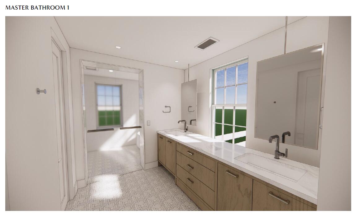 71 Elbow Beach Rd Inlet Beach Inlet Beach, FL 32461 - Photo 24 of 48 a bathroom with a granite countertop sink mirror and double