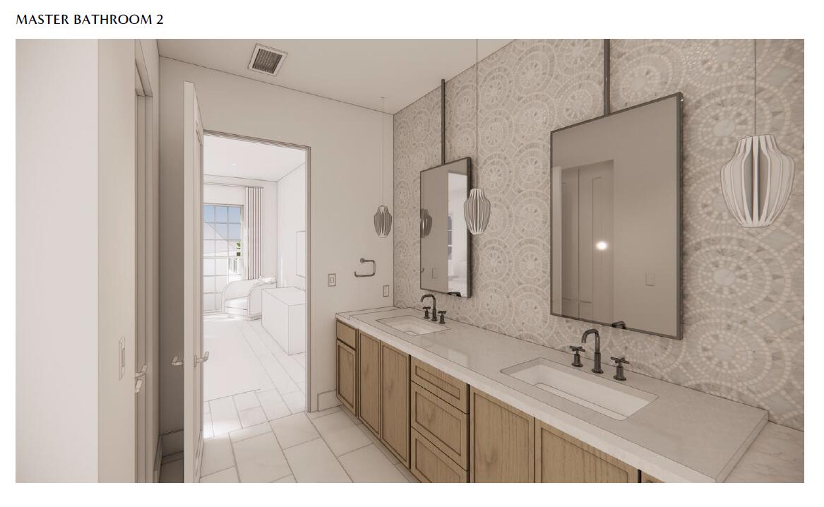 71 Elbow Beach Rd Inlet Beach Inlet Beach, FL 32461 - Photo 27 of 48 a bathroom with a double vanity sink mirror and double