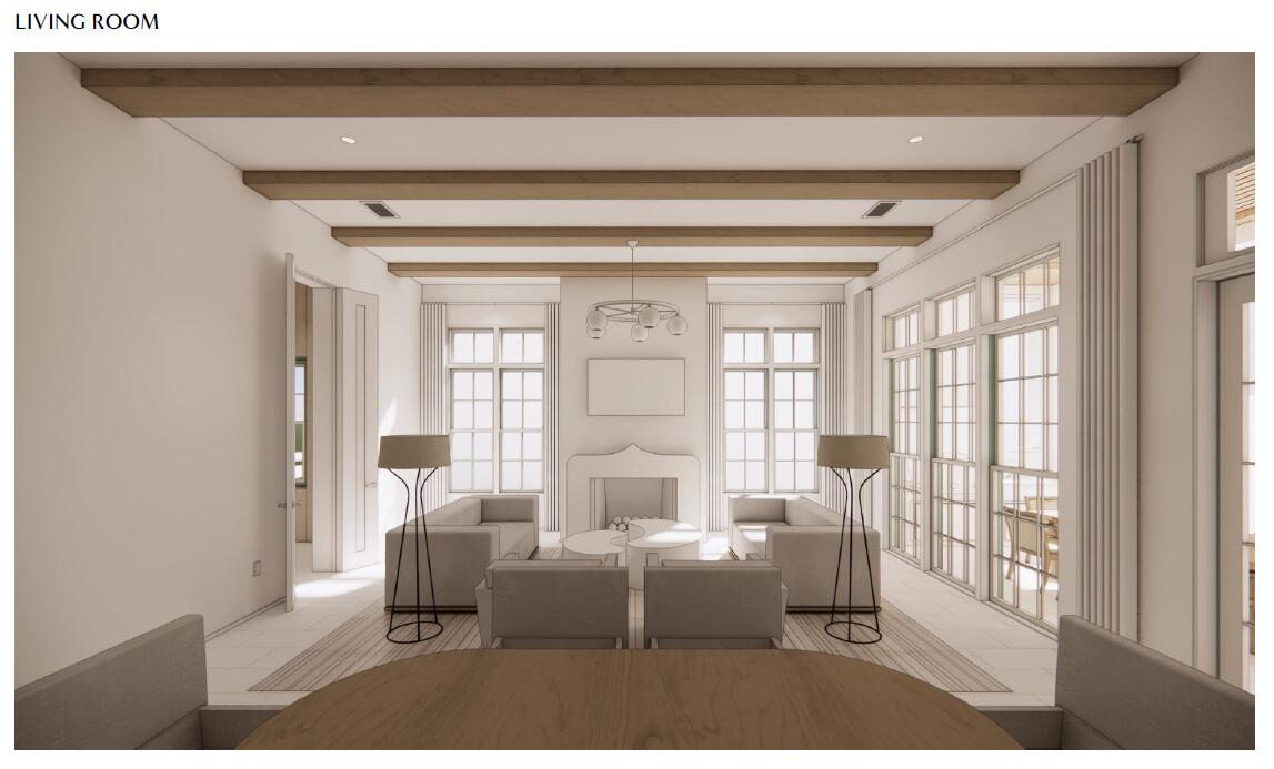 71 Elbow Beach Rd Inlet Beach Inlet Beach, FL 32461 - Photo 10 of 48 a living room with furniture and a large window