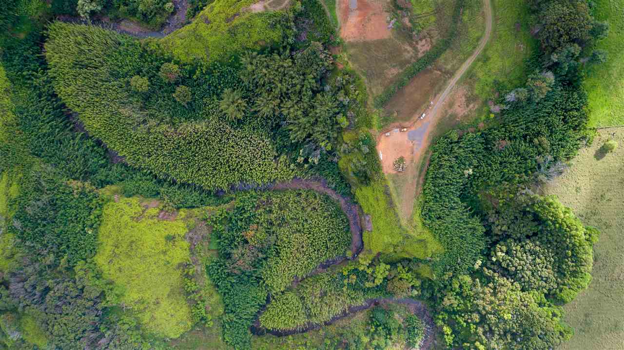 397 B Burns Road Haiku, HI 96708 - Photo 3 of 8 an aerial view of residential house with outdoor space and trees all around