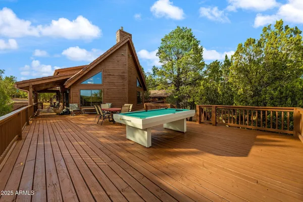 a outdoor view with a sitting space