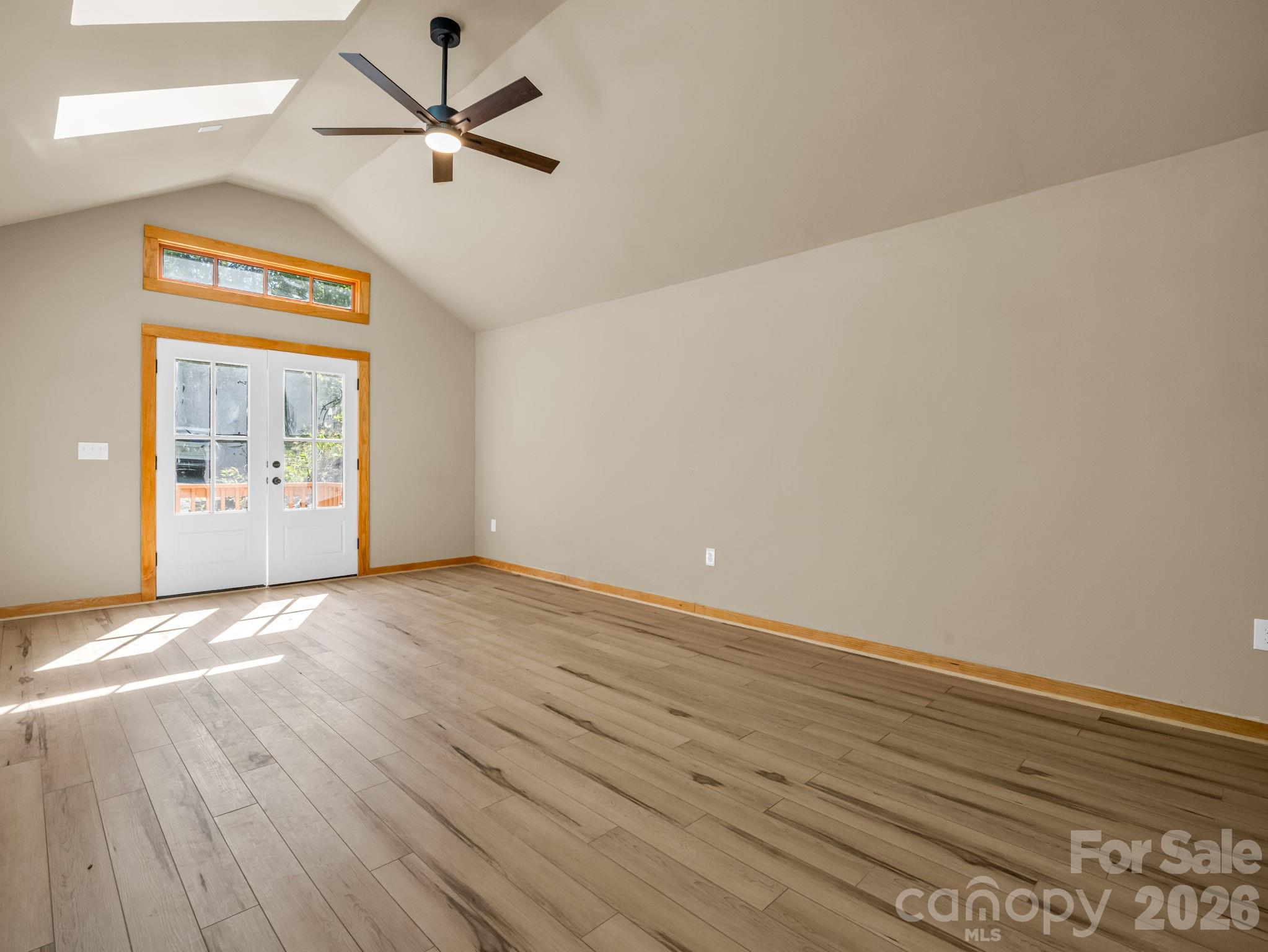 603 Pace Mountain Road Saluda, NC 28773 - Photo 33 of 44 wooden floor in an empty room