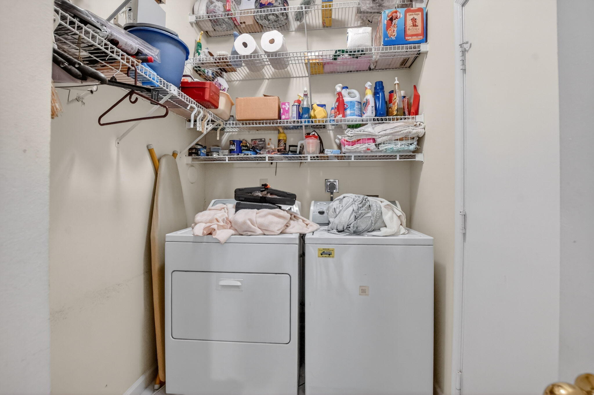 6683 Montego Bay Boulevard, Unit C Boca Raton, FL 33433 - Photo 32 of 37 a utility room with dryer and washer