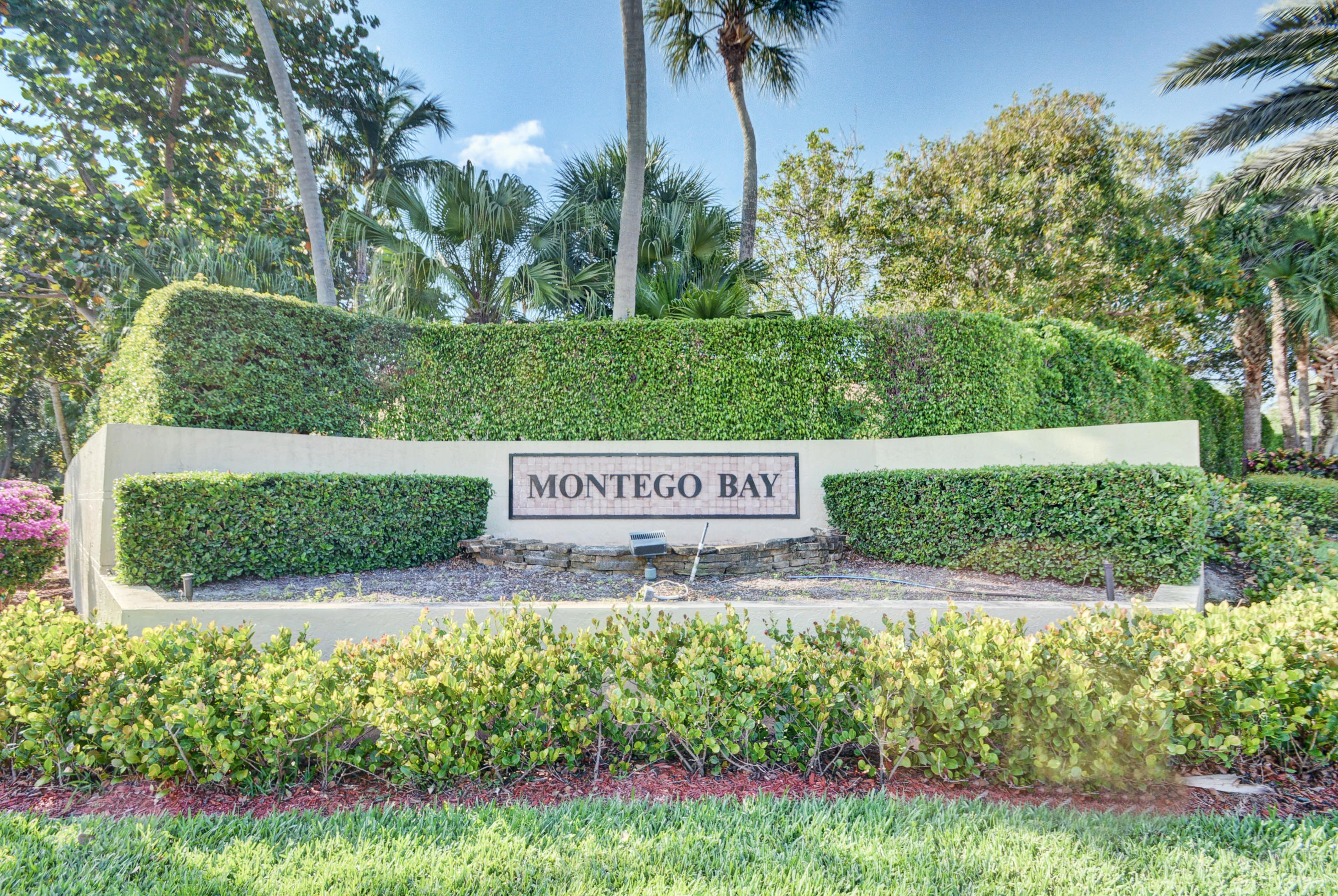 6683 Montego Bay Boulevard, Unit C Boca Raton, FL 33433 - Photo 36 of 37 a view of garden