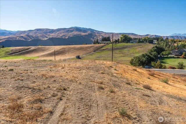 a view of mountain with outdoor space