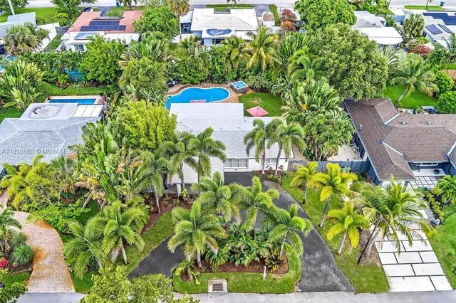 a view of a flower arrangement in backyard