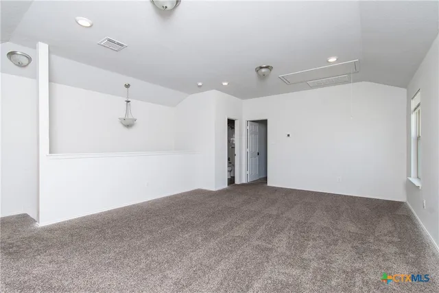 a view of empty room