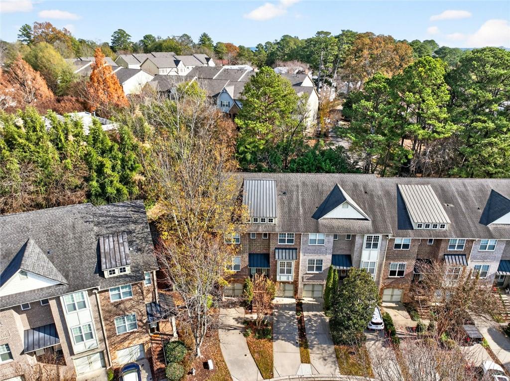 1982 Cobblestone Circle Northeast Brookhaven, GA 30319 - Photo 44 of 51 an aerial view of multiple house