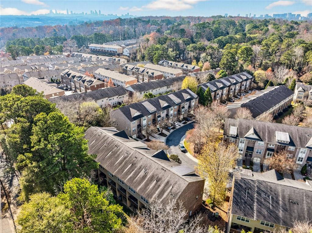 1982 Cobblestone Circle Northeast Brookhaven, GA 30319 - Photo 47 of 51 a view of a city with lots of trees
