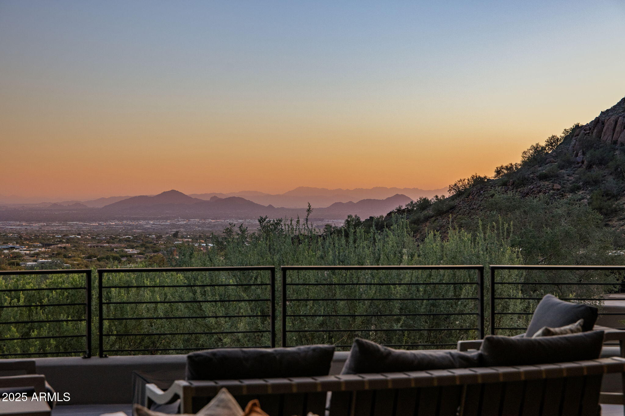 10040 East Happy Valley Road, Unit 1039 Scottsdale, AZ 85255 - Photo 44 of 60 a view of a city from a balcony