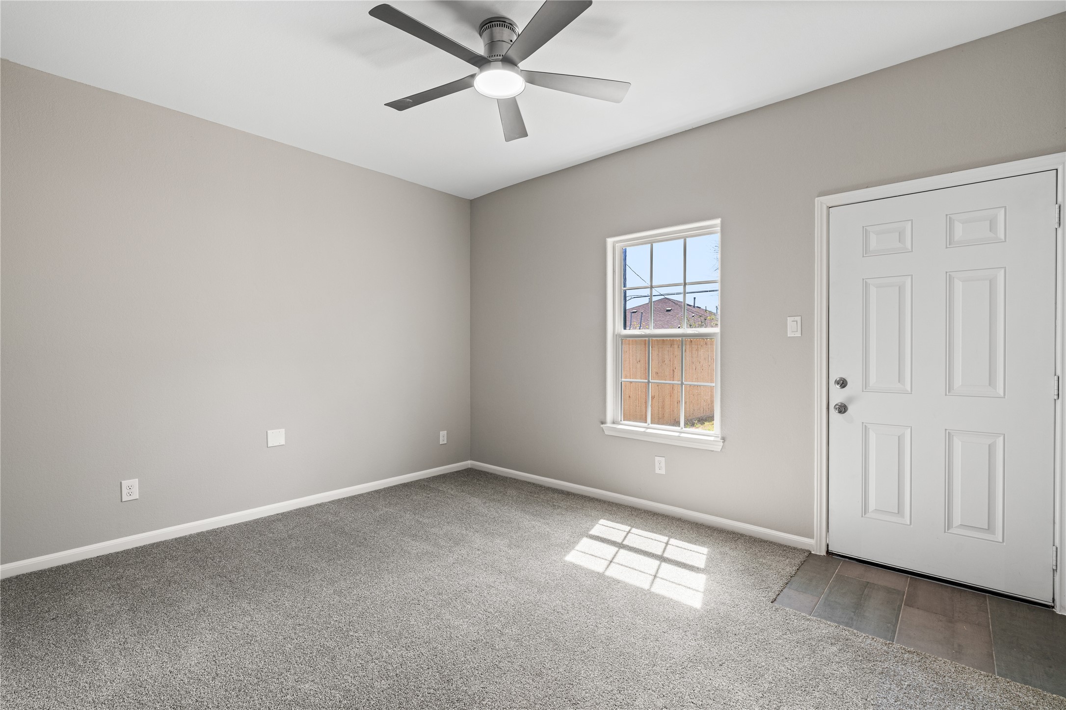 142 Calloway Street, Unit A Houston, TX 77029 - Photo 14 of 23 a view of an empty room with a window
