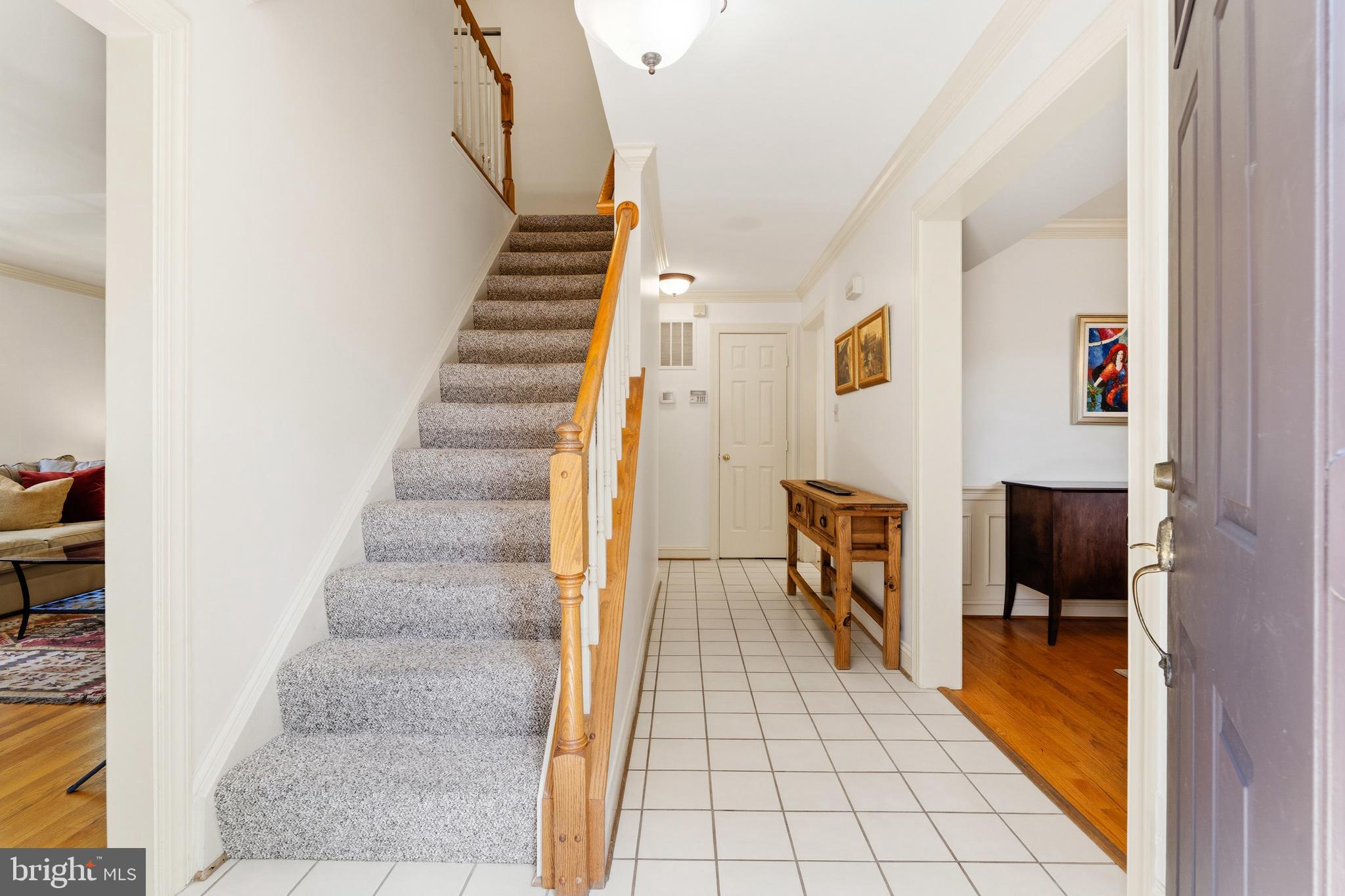 6518 Milva Lane Springfield, VA 22150 - Photo 4 of 55 Bright foyer with tile flooring