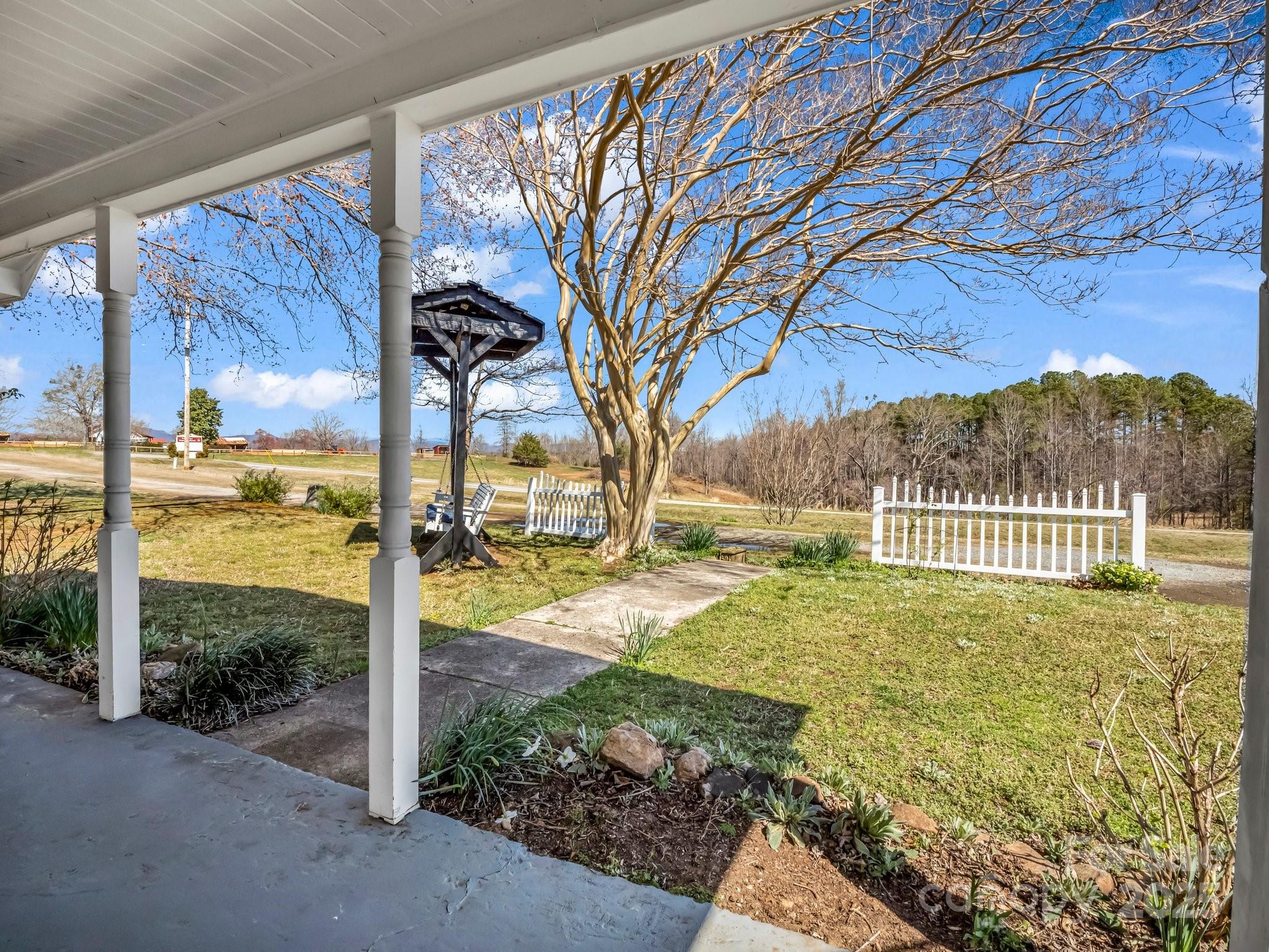 34 Manus Chapel Road Mill Spring, NC 28756 - Photo 9 of 42 a view of a garden
