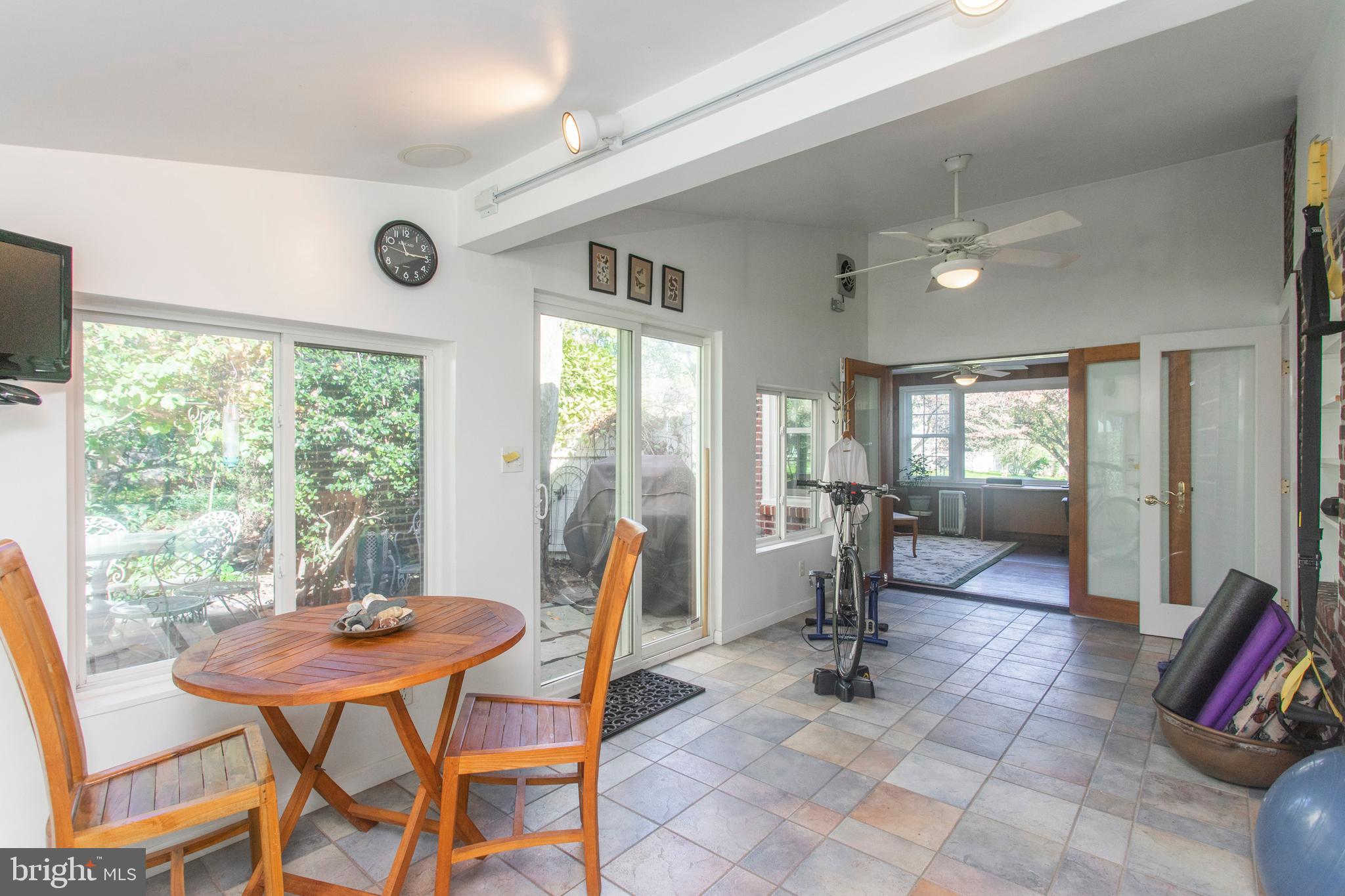 6 Arbor Lea Road Lansdowne, PA 19050 - Photo 34 of 51 Flanked by natural light and gardens; so private.