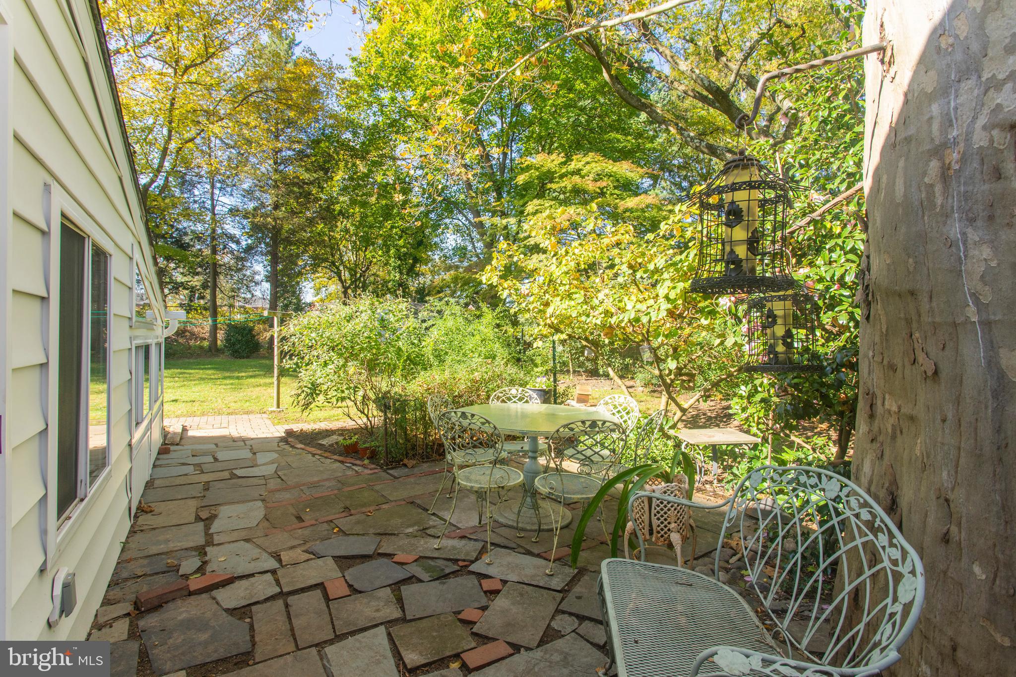 6 Arbor Lea Road Lansdowne, PA 19050 - Photo 43 of 51 Access from pool room to this patio