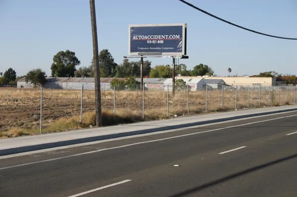 a view of a street from a building