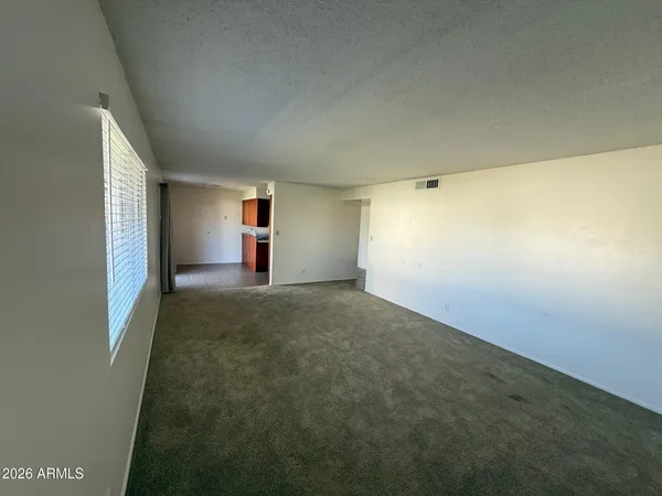 a view of empty room