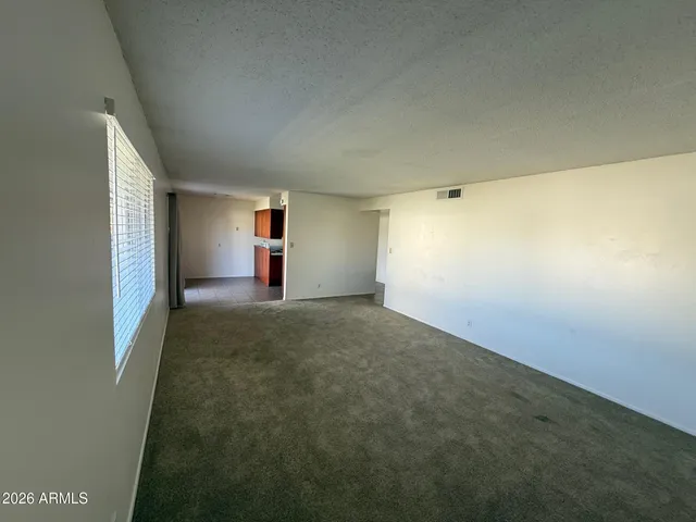 a view of empty room