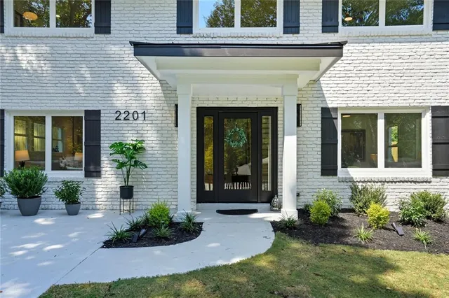 front view of a house