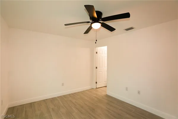 an empty room