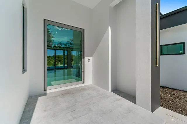 a bathroom with a shower and a toilet