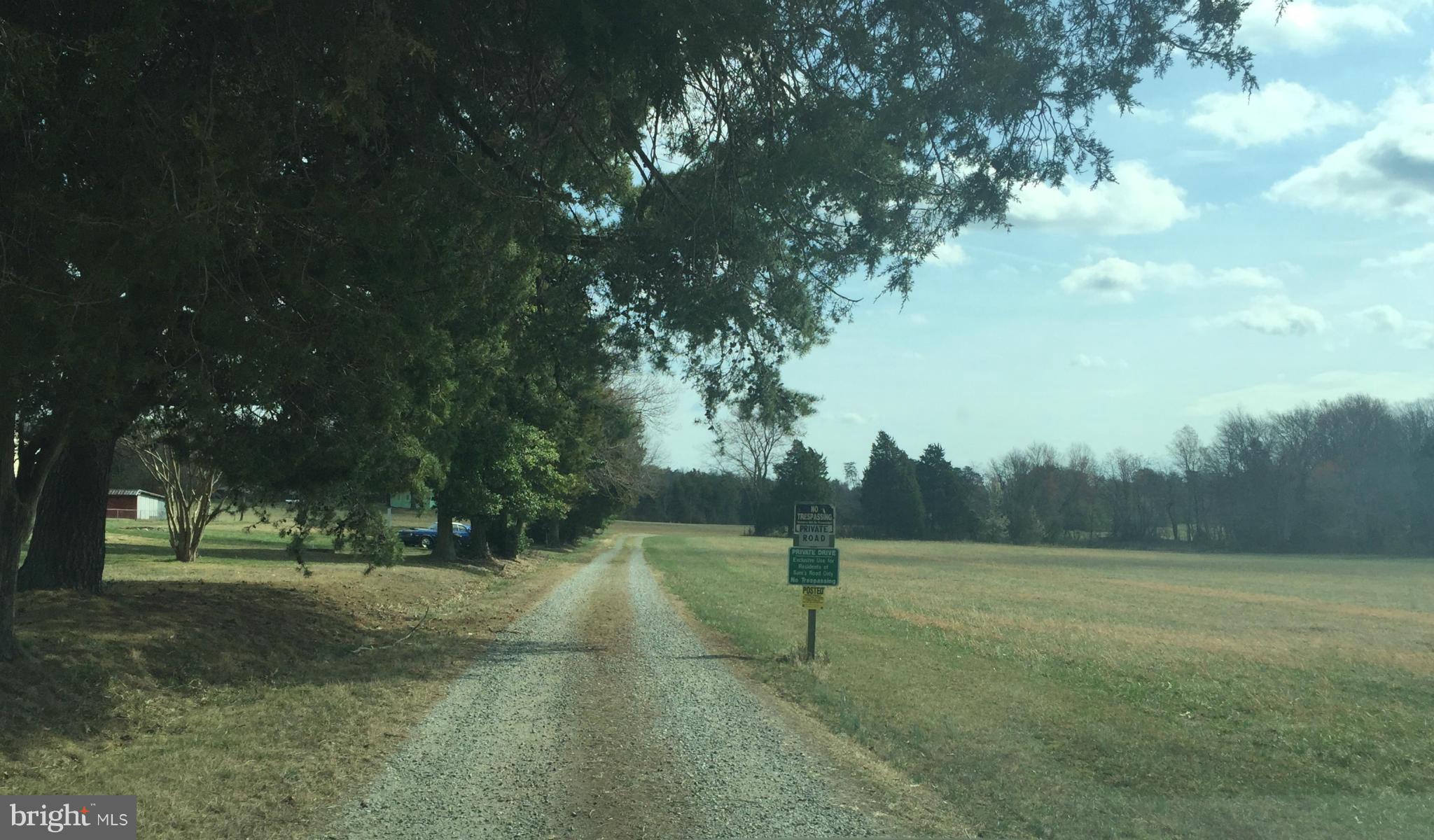 Sams Road Mechanicsville, MD 20659 - Photo 2 of 5 Road to lot