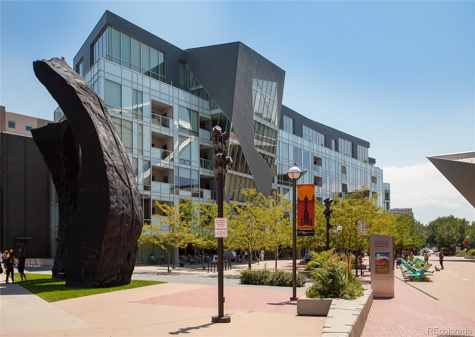 1200 Acoma Street, Unit 603 Denver, CO 80204 - Photo 2 of 30 a front view of a building with street view